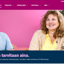 제가 다니는 학교 홈페이지 https://www.takk.fi/, 올해의 슬로건은 “Ammattilaisia tarvitaan aina.(전문가는 언제나 필요하다)”입니다.